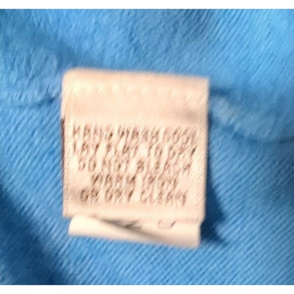 Peter Millar Men's Sz L Merino Wool V-Neck Sweater Pullover Turquoise Blue Golf - Picture 3 of 7